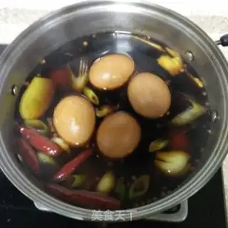 Make Five spicy tea eggs step 6
