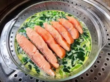 Make Samurai spinach step 10