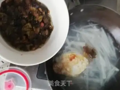 Make ♪ White radish omelet soup ♪ step 1