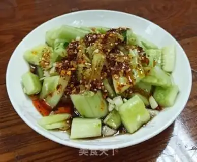 Make Oily spicy cucumbers step 5
