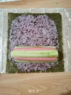 Make Purple sushi step 4