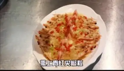 Make Garlic back shrimp step 4