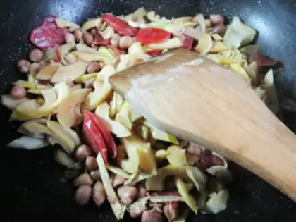 Make Sausage peanuts step 8
