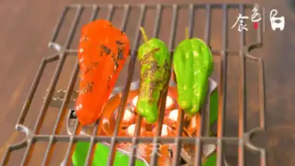 Make Hot pepper eggs step 3