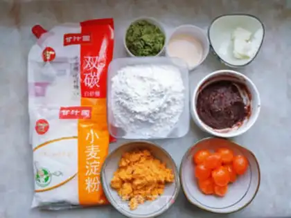Make Salted egg yolks step 0