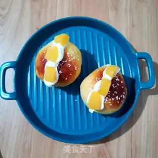 Make Peach cream bread step 9