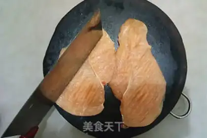 Make A garlic fried chicken chop step 2