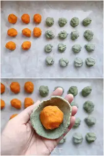 Make Salted egg yolks step 3