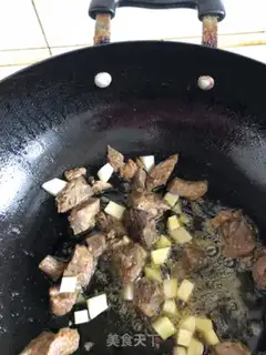 Make Soup beef and potatoes step 0