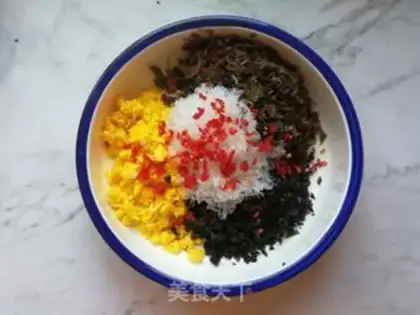 Make An egg dumpling for a fan of the fragrance step 12