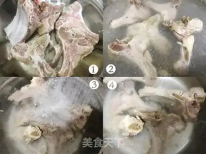 Make Korean hog-rich spinal bone potato soup step 0