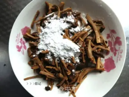 Make Tea mushrooms step 1