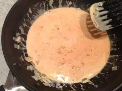 Make Salmon tomato pasta step 6