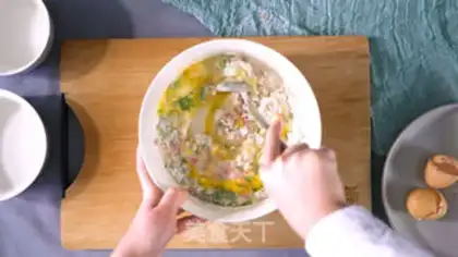 Make Milk eggcake step 1