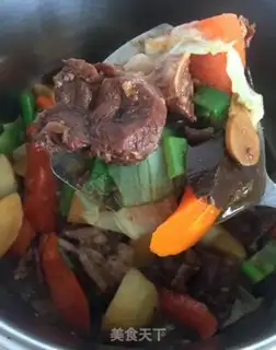 Make Potato carrots, gravy step 12