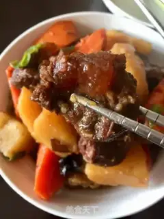 Make Potato carrots, gravy step 14