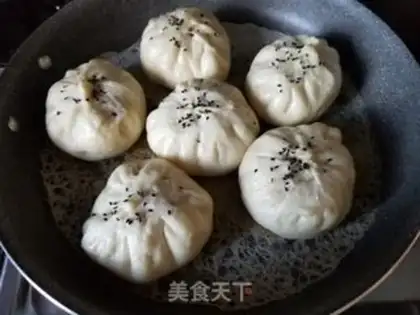 Make Pork buns step 16