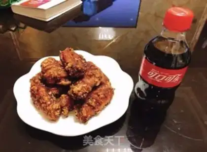 Make Sour sauce fried chicken wings step 3