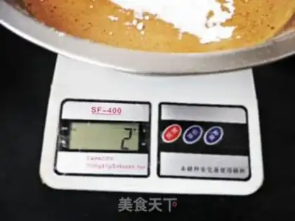 Make Red date cake step 4