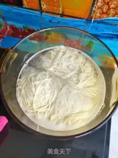 Make Chicken sesame sauce and noodles step 4