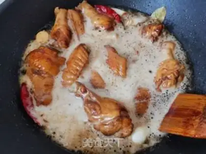 Make Beer chicken wings step 6