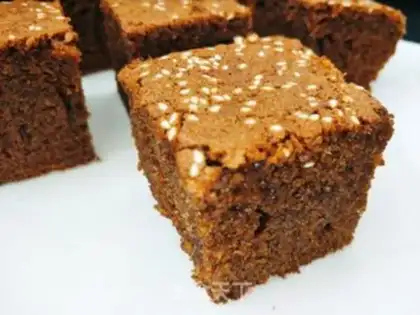 Make Red date cake step 10