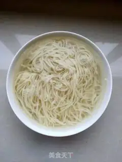 Make Chicken sesame sauce and noodles step 5