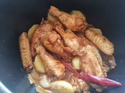 Make Beer chicken wings step 9