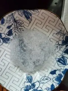 Make A spinach mix fan step 3