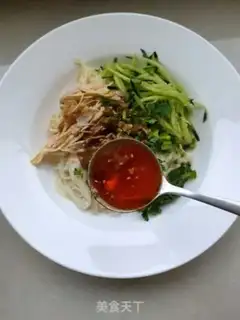 Make Chicken sesame sauce and noodles step 10