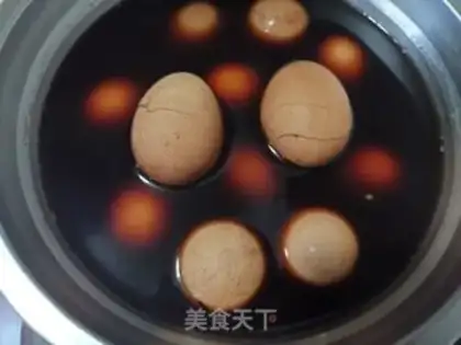 Make Tea eggs step 7