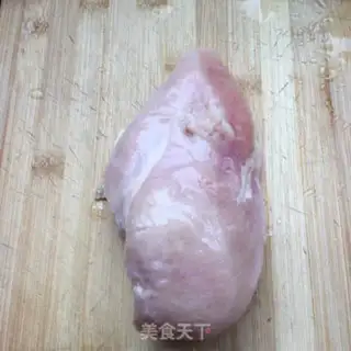 Make A sip of chicken double-fried salad step 0