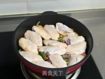 Make Chicken wing pan step 3