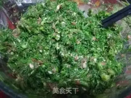 Make Pork dumplings step 3