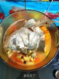 Make Tomato vegetable fish head soup step 10