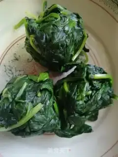Make Spicy spinach step 3