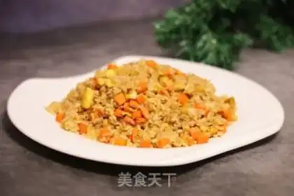Make Carrot egg fried rice step 9