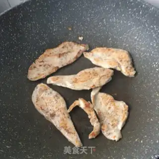 Make A sip of chicken double-fried salad step 14