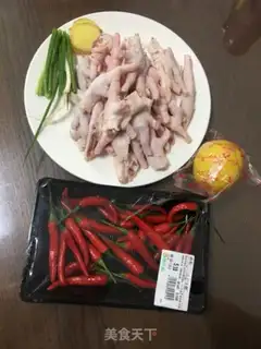 Make Sour chicken claws step 0