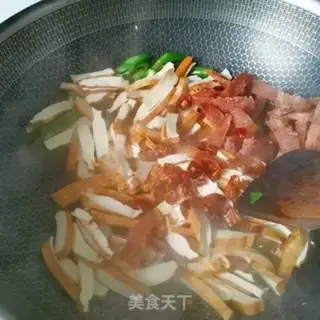 Make Sausage fried beans step 4