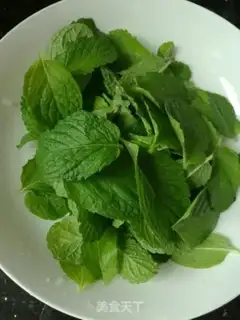 Make Mint noodles step 1