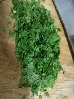 Make Mint noodles step 2