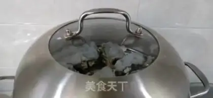 Make Garlic fan steams step 4