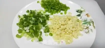Make Garlic fan steams step 5