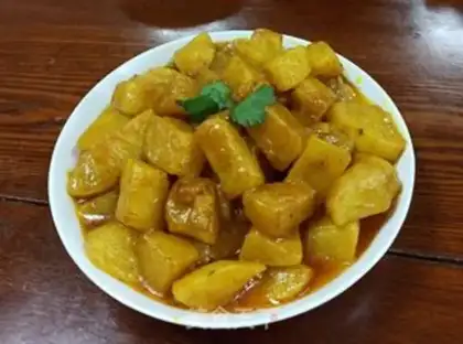 Make Curry potatoes step 8