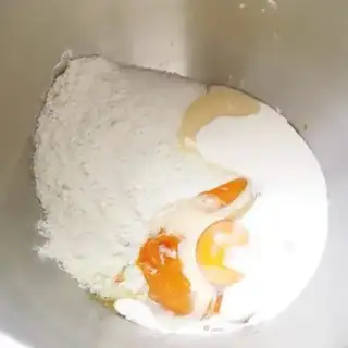 Make Coconut bread step 2