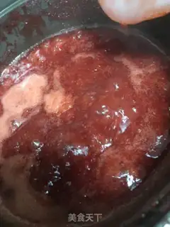 Make Strawberry sauce step 6