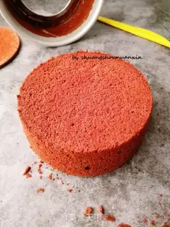 Make Red twilight cake step 10