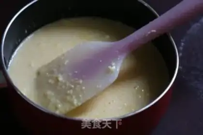 Make Milky yellow pie step 5