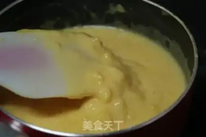 Make Milky yellow pie step 7